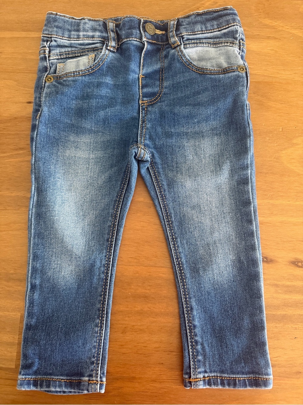 Zara Kids Blue Denim Jeans. Baby Boys 12-18M - Picture 2 of 8